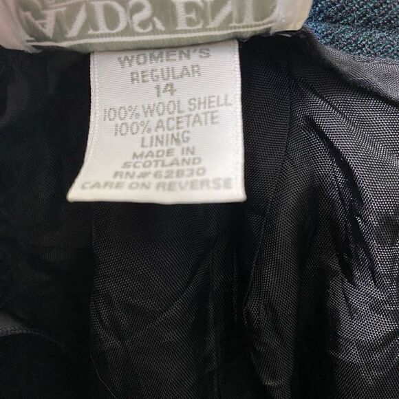 Lands End Wool Skirt - Picture 6 of 6